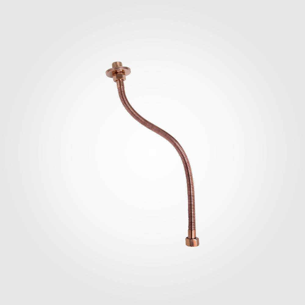 LIGAÇÃO FLEXÍVEL DN15 X 40 CM - ROSÉ BRILHOSO