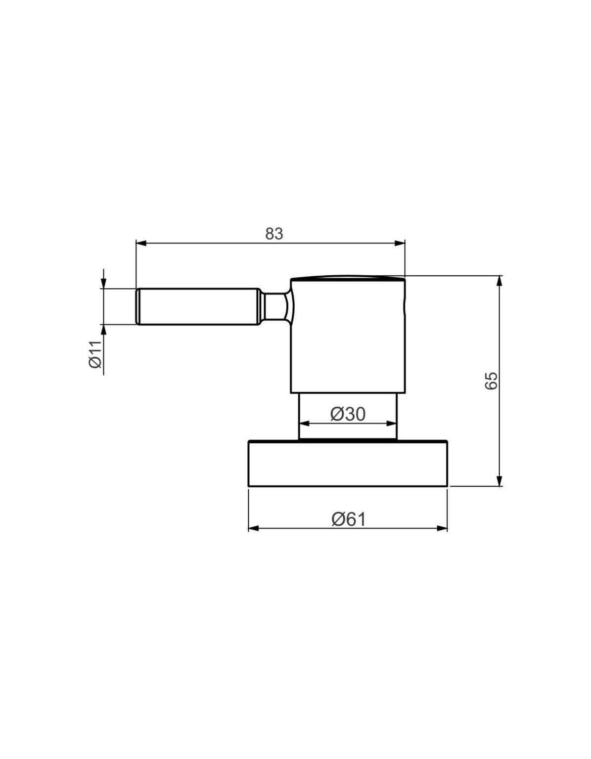 ACABAMENTO PARA REGISTRO DN15-20-25 SLIM - Perflex