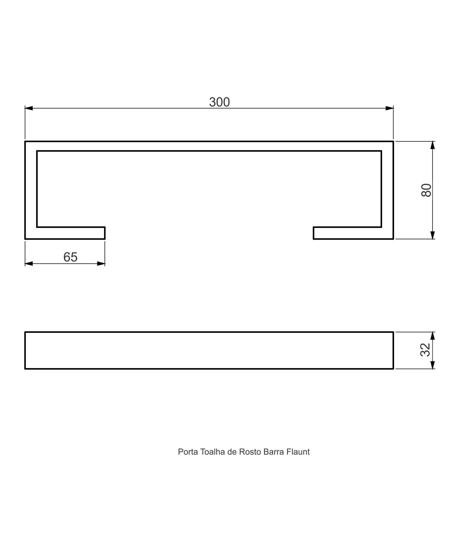 12127710 - Porta C91 - Toalha de Rosto - barra - Flaunt